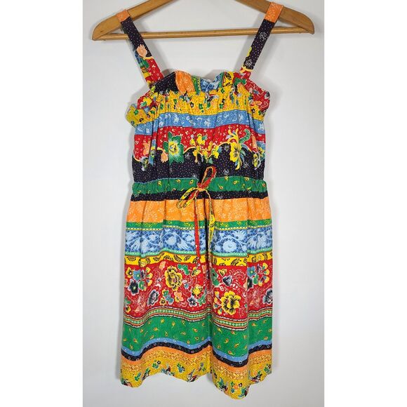 Cute Vintage 90s Gillies Jrs Sun Dress size small - Picture 1 of 6